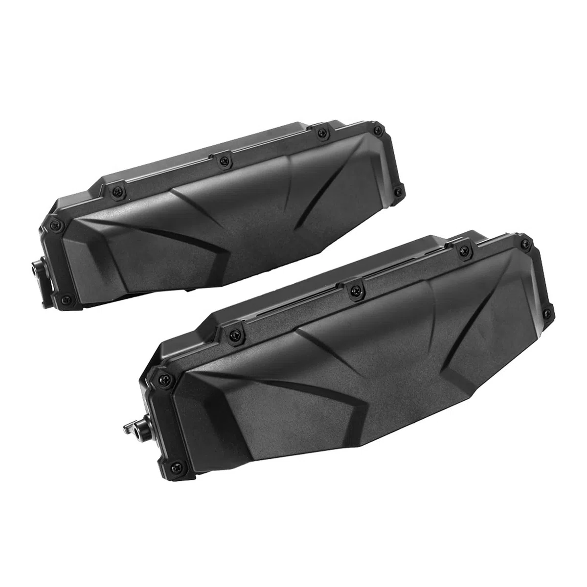 BEUTEE Kit d'évent de Pare-Brise UTV 2 pièces, Accessoires de Pare-Brise Auto-installés compatibles avec l'évent de Pare-Brise en Polycarbonate à revêtement Dur